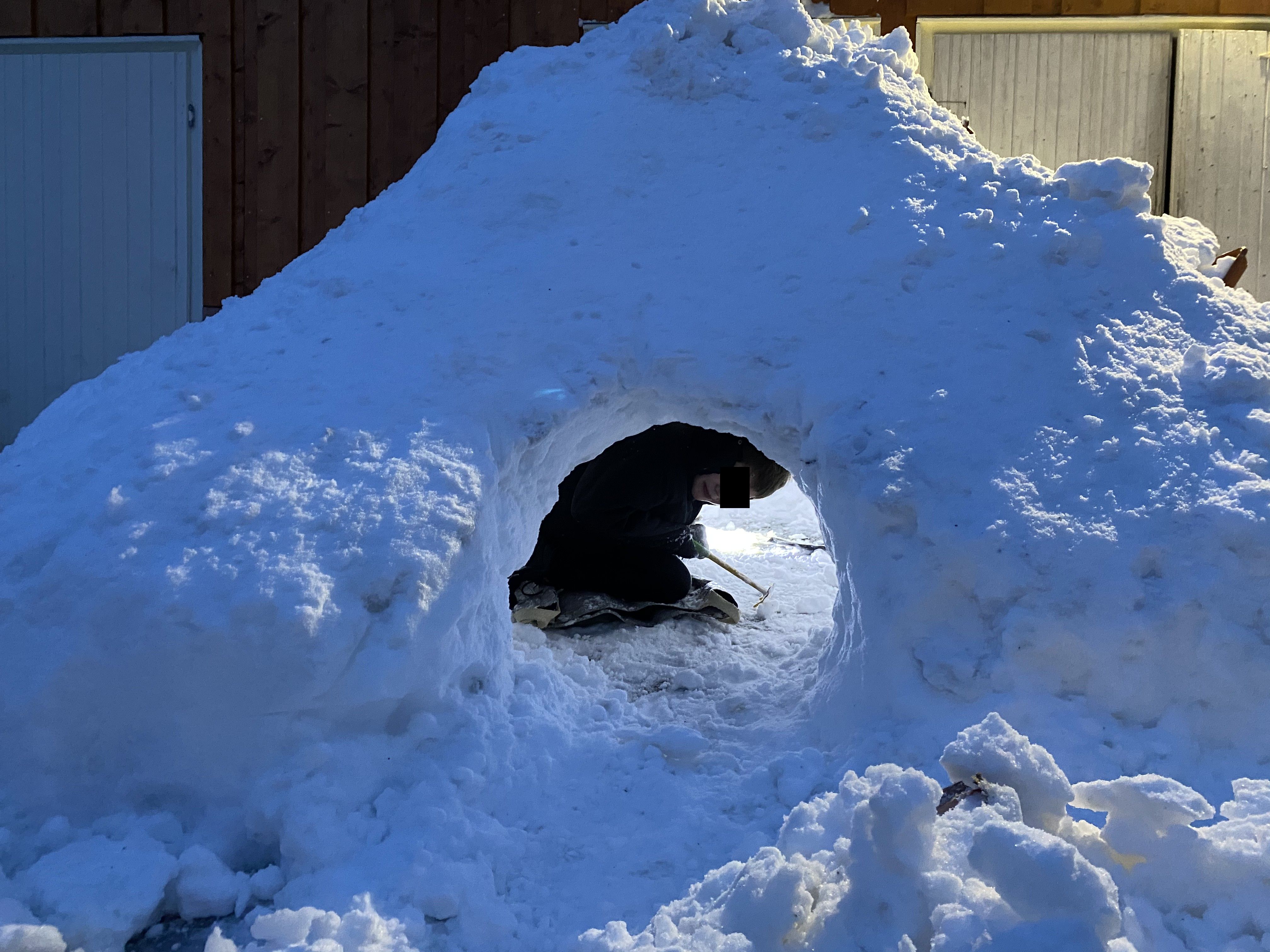 Iglu bauen