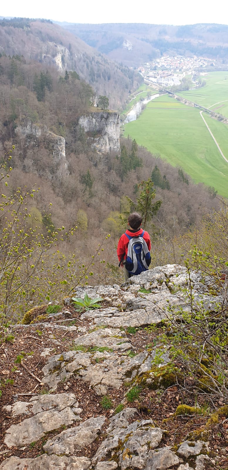 Auf einer Wanderung