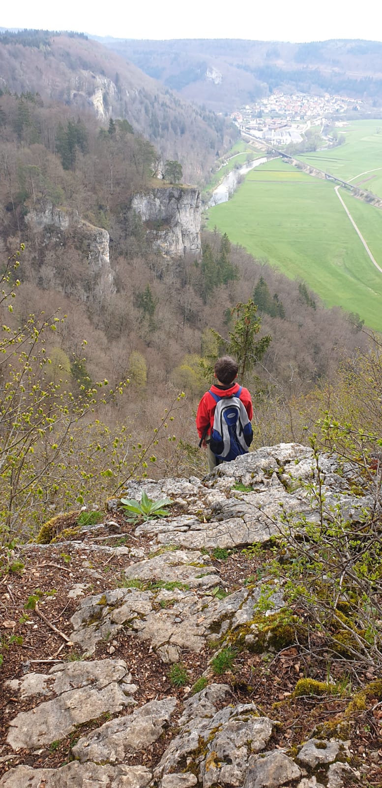 Auf einer Wanderung